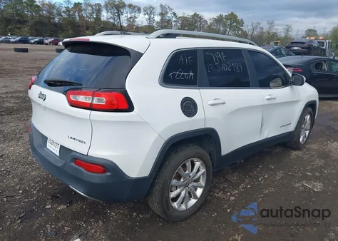 2016 Jeep Cherokee Limited из США, поврежденный, VIN 1C4PJLDBXGW200528